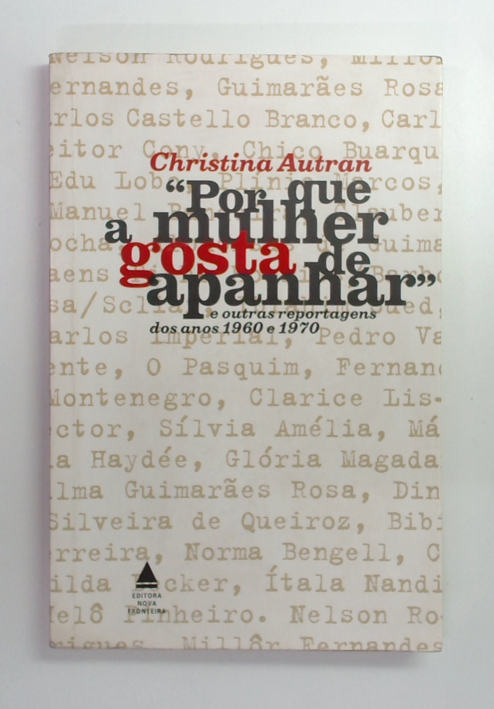 Capa do livro Por que a Mulher Gosta de Apanhar