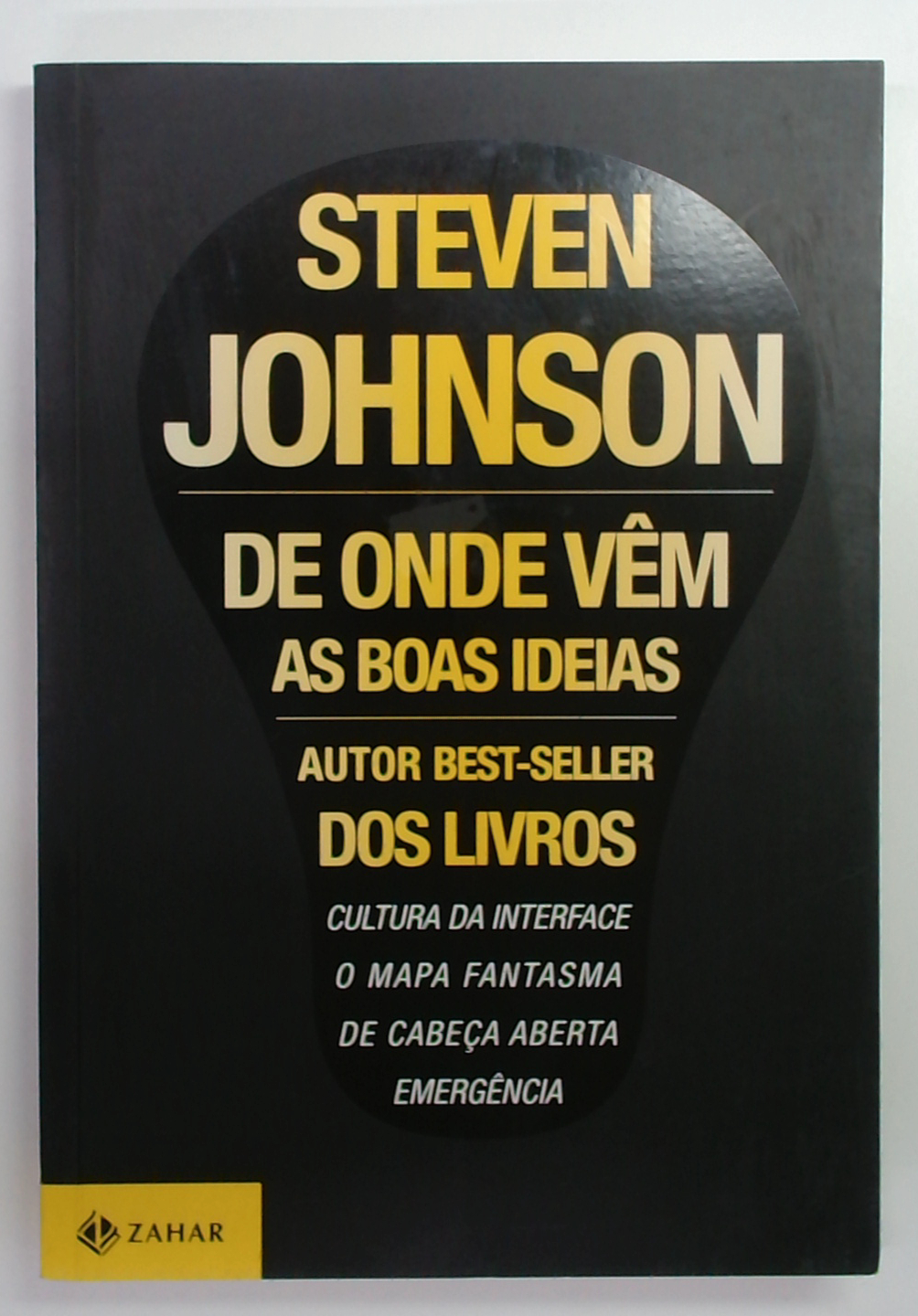 Capa do livro De Onde Vêm as Boas Ideias