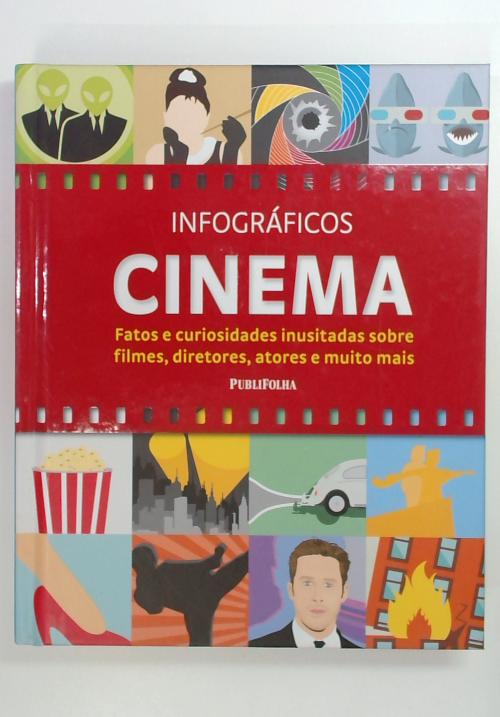 Capa do livro Infográficos Cinema