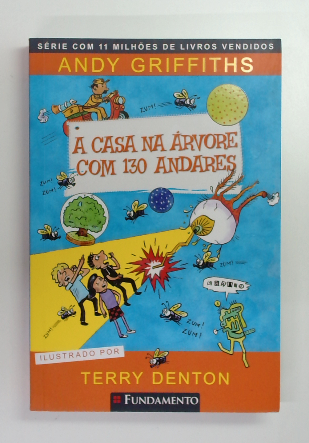 Capa do livro A Casa na Árvore com 130 Andares
