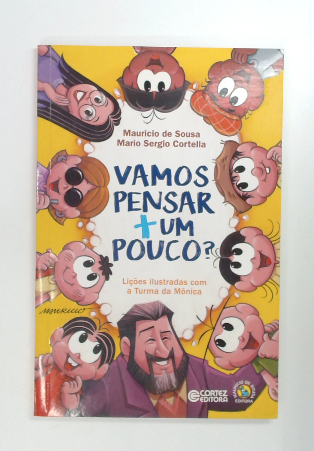 Capa do livro Vamos Pensar + um Pouco?