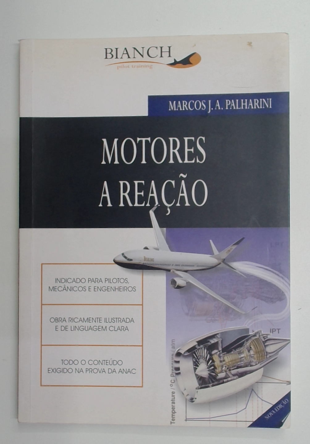 Capa do livro Motores a Reação