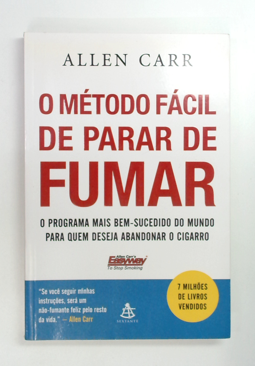Capa do livro O Método Fácil de Parar de Fumar