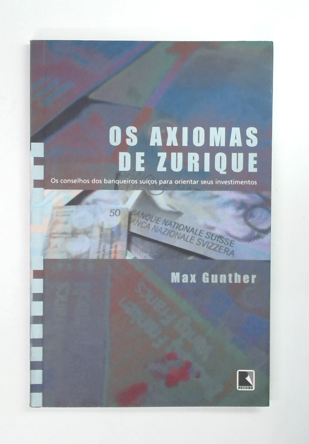 Capa do livro Os Axiomas de Zurique