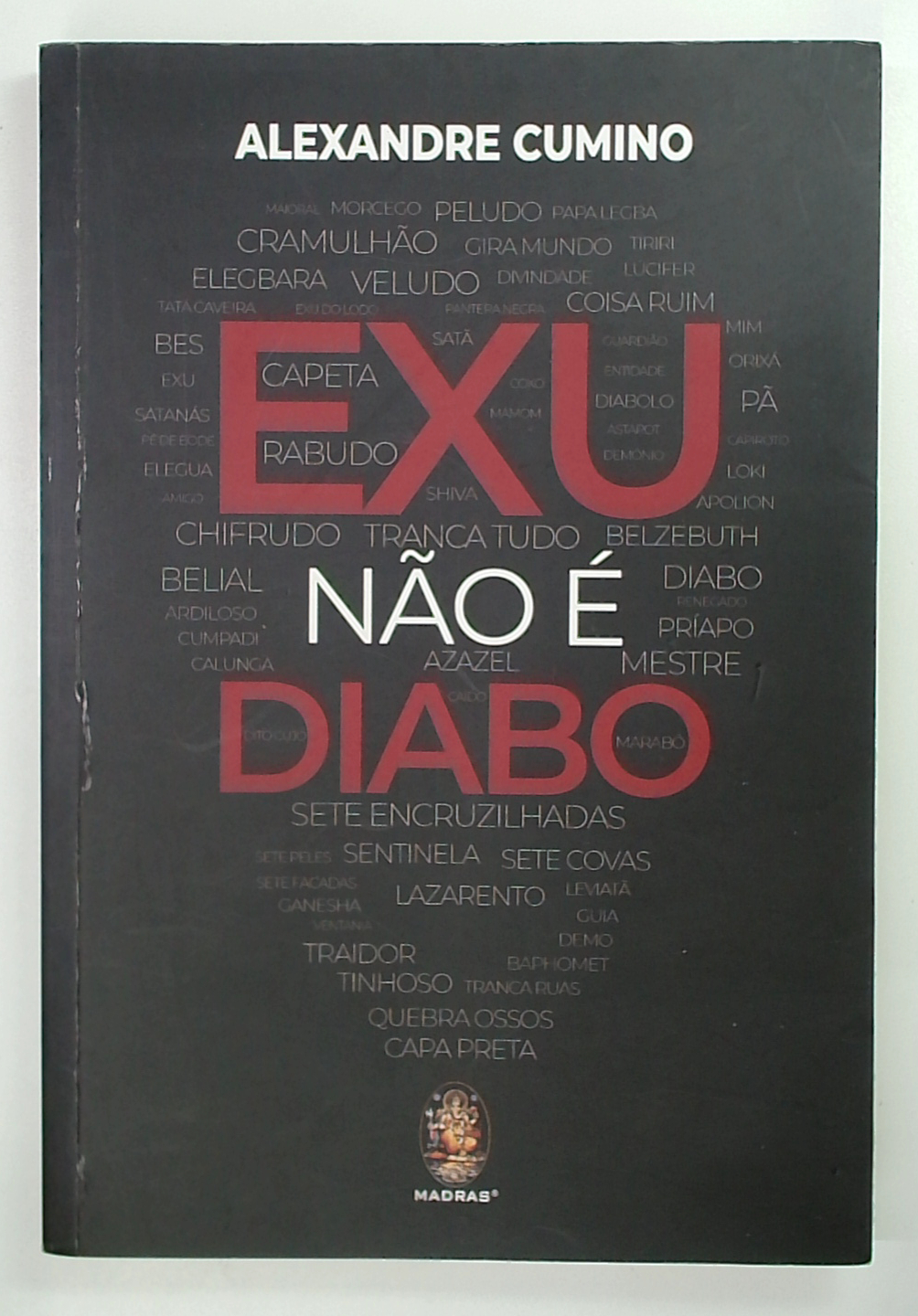 Capa do livro Exu Não é Diabo