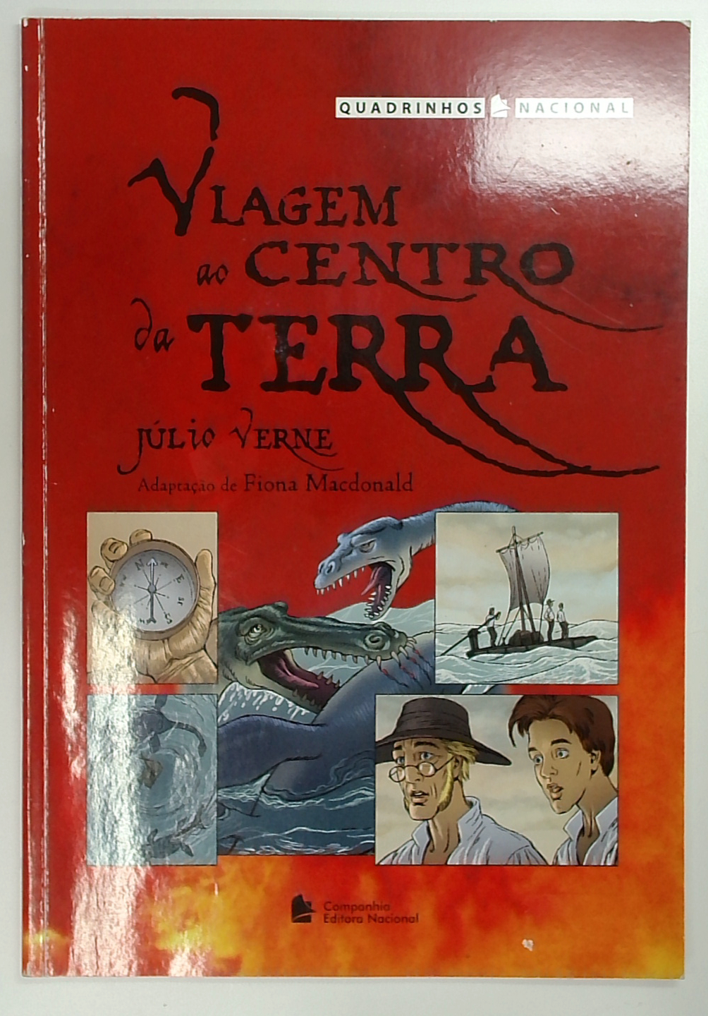 Capa do livro Viagem ao Centro da Terra