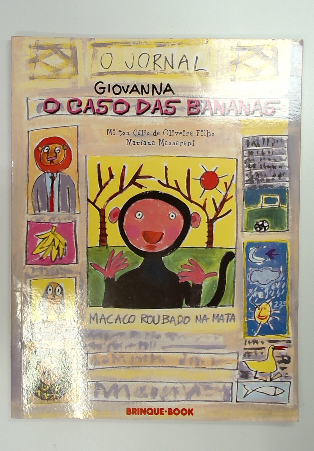 Capa do livro O Caso das Bananas