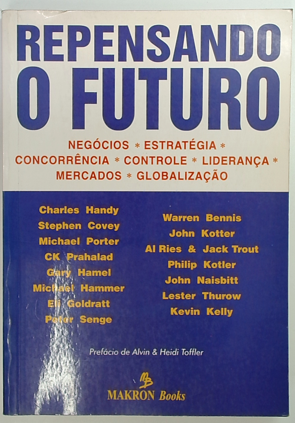 Capa do livro Repensando o Futuro