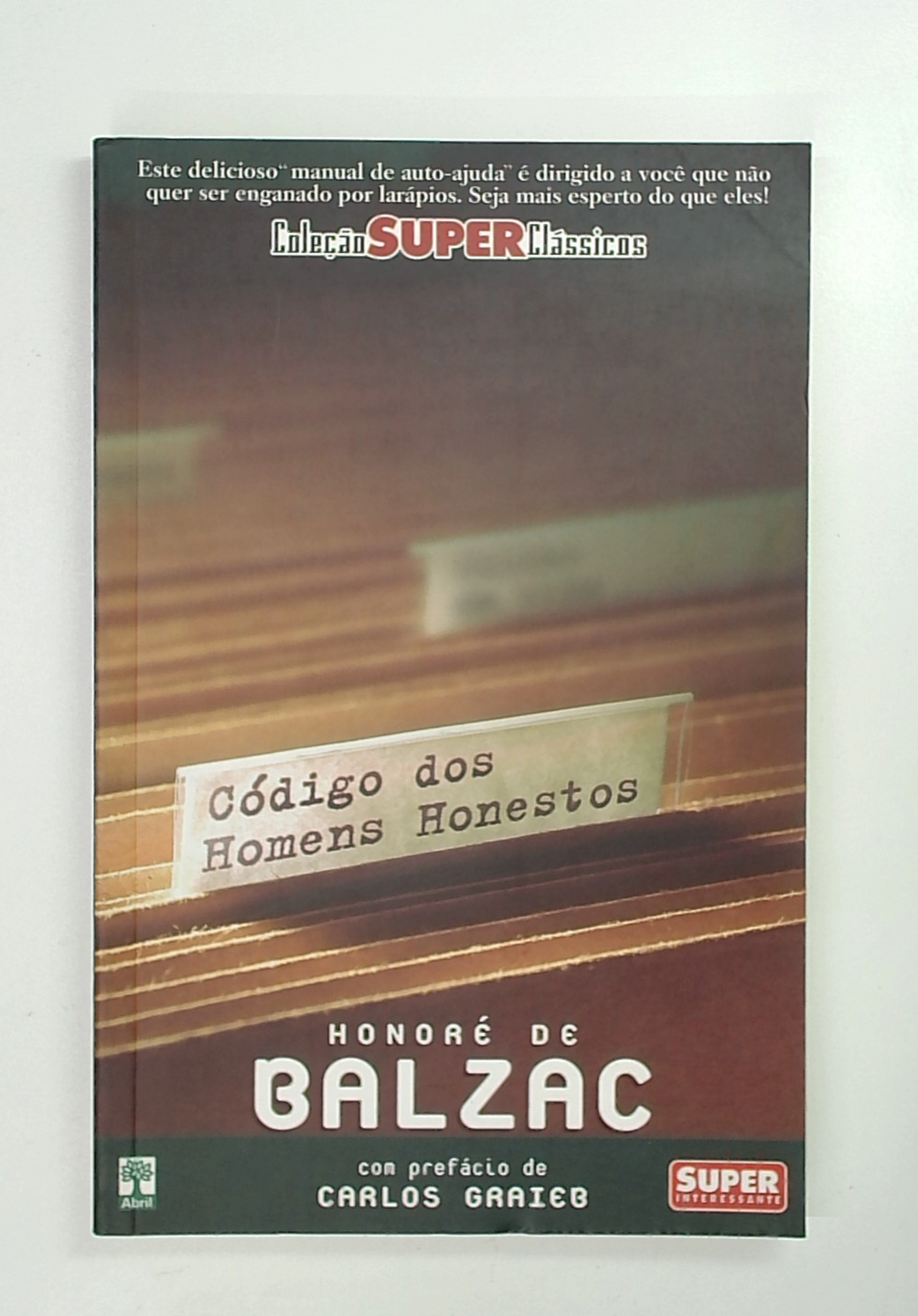 Capa do livro Código dos Homens Honestos