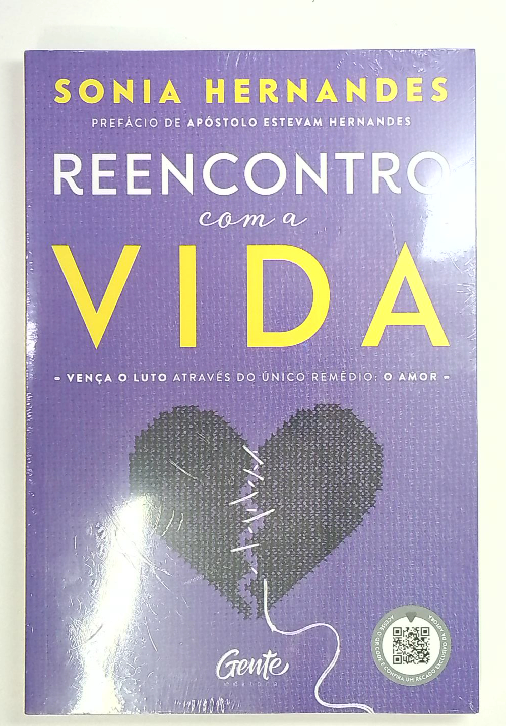 Capa do livro Reencontro com a Vida