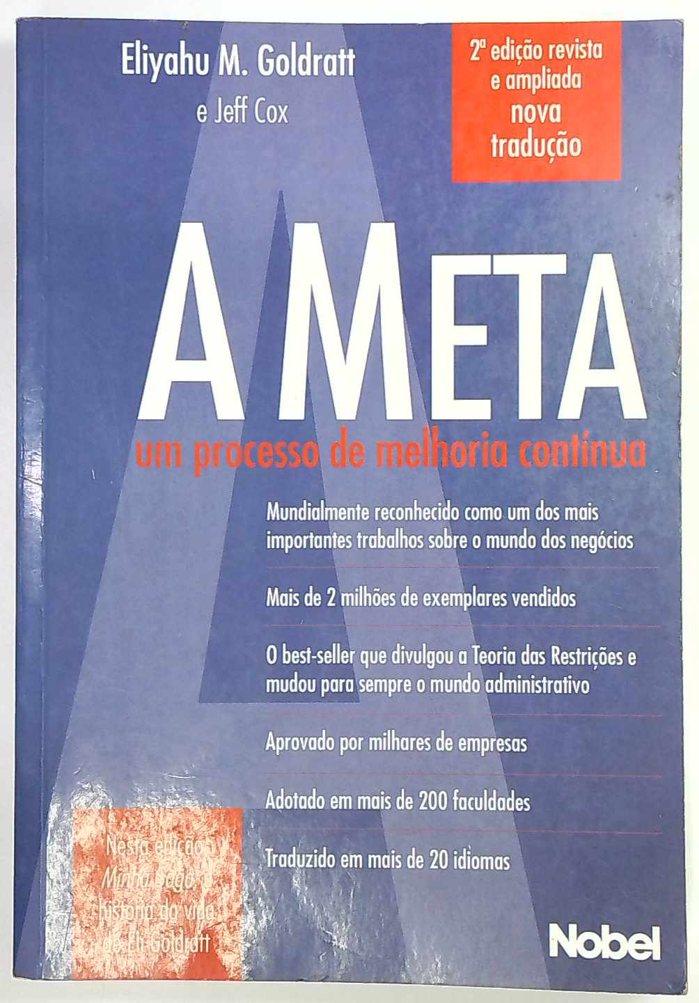 Capa do livro A Meta