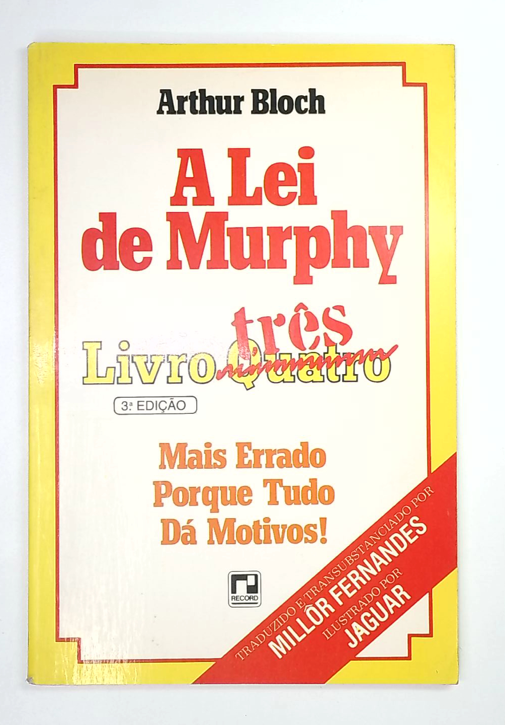 Capa do livro A Lei de Murphy - Livro Três
