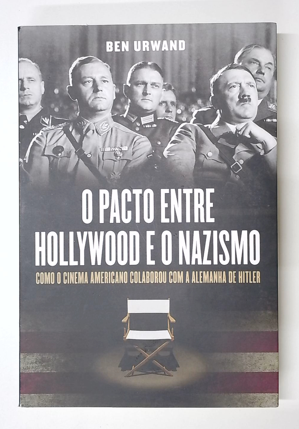 Capa do livro O Pacto Entre Hollywood e o Nazismo