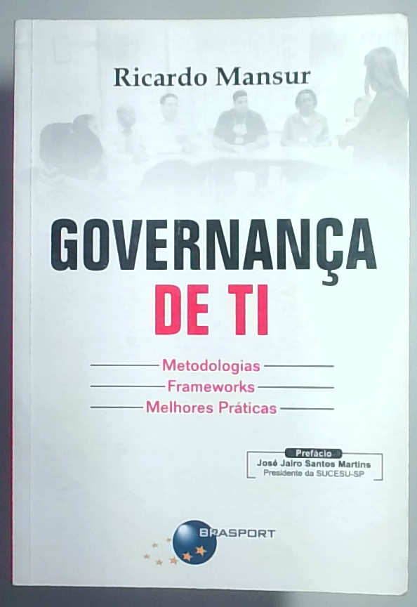 Capa do livro Governança de Ti