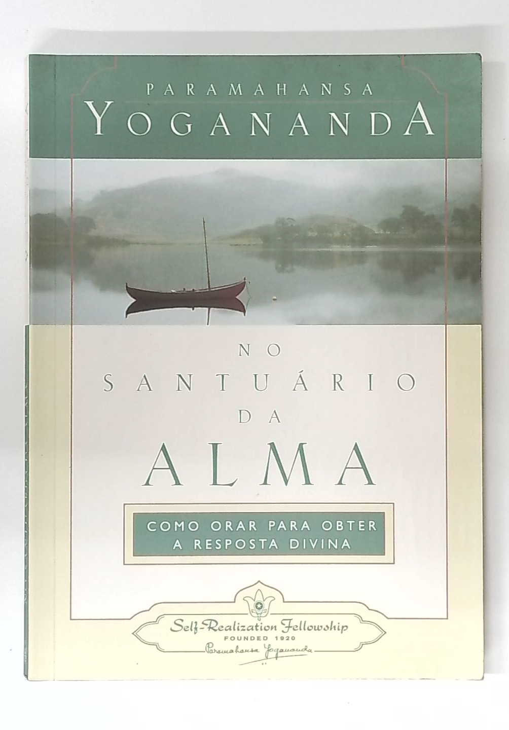 Capa do livro No Santuário da Alma