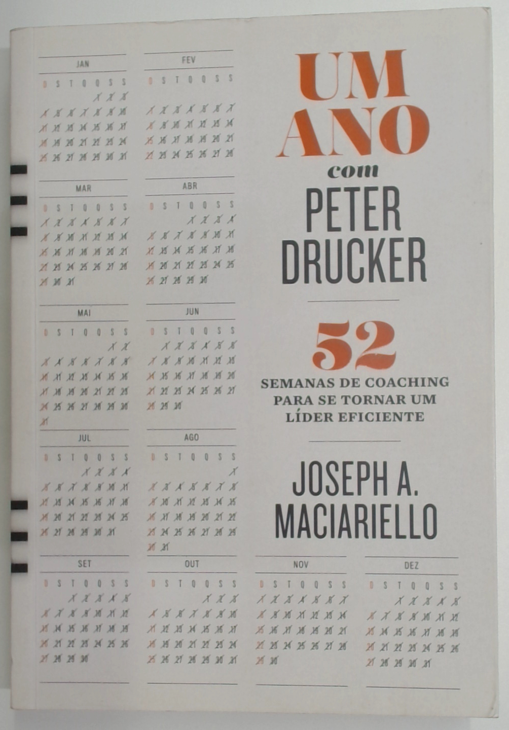 Capa do livro Um Ano com Peter Drucker