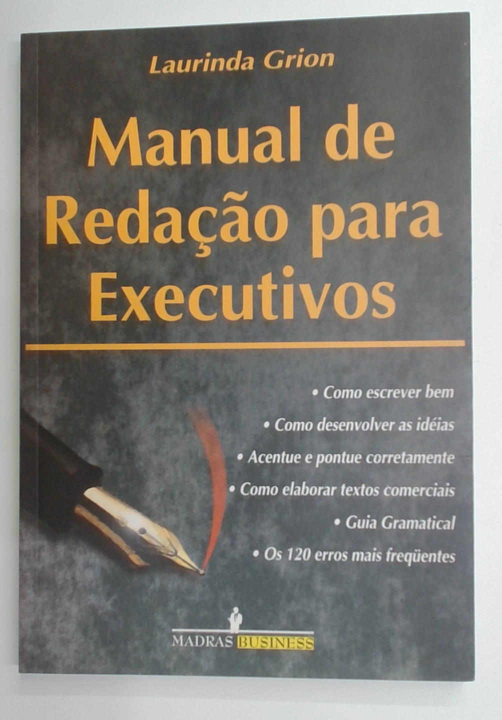 Capa do livro Manual de Redação para Executivos