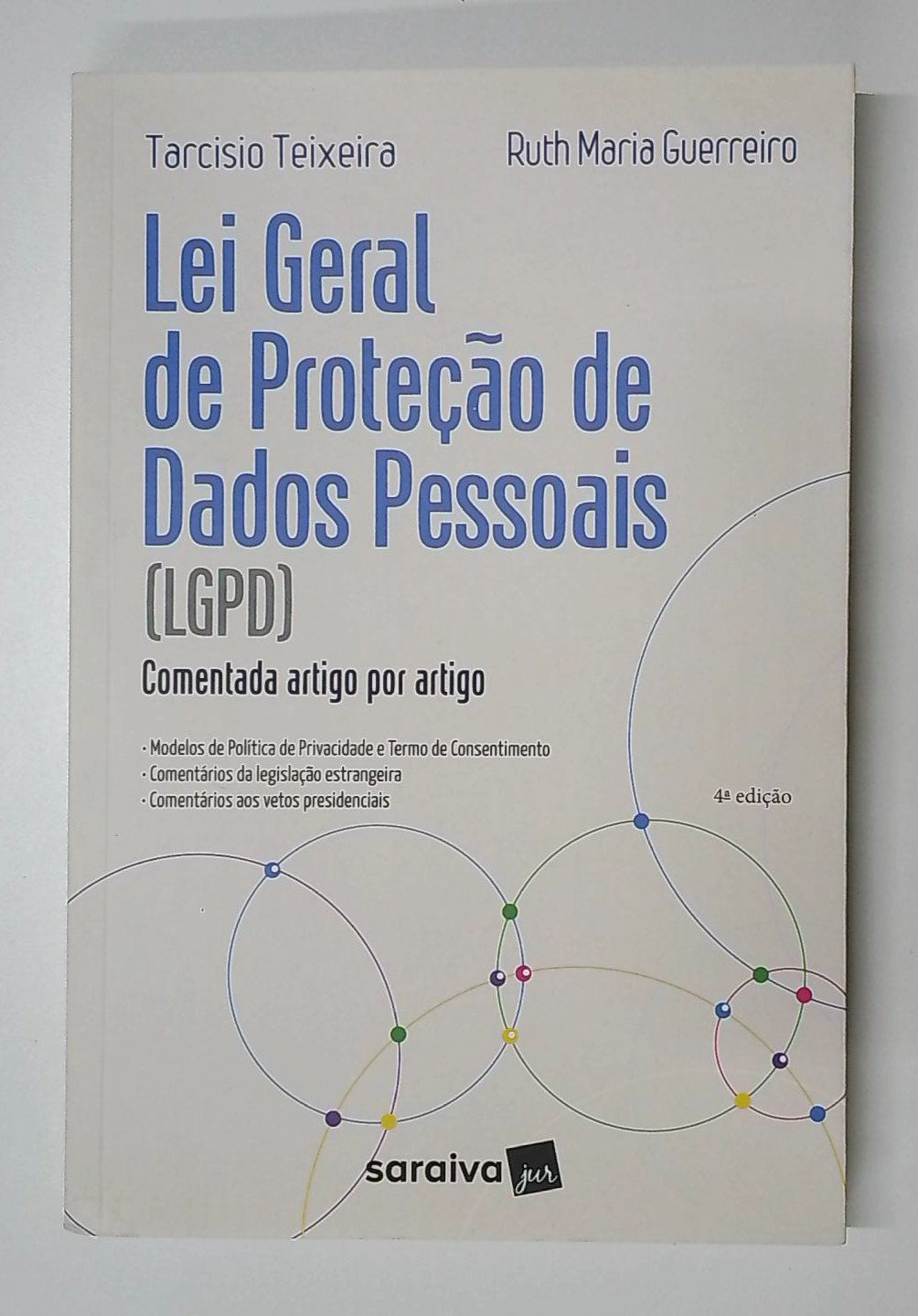 Capa do livro Lei Geral de Proteção de Dados Pessoais (LGPD)
