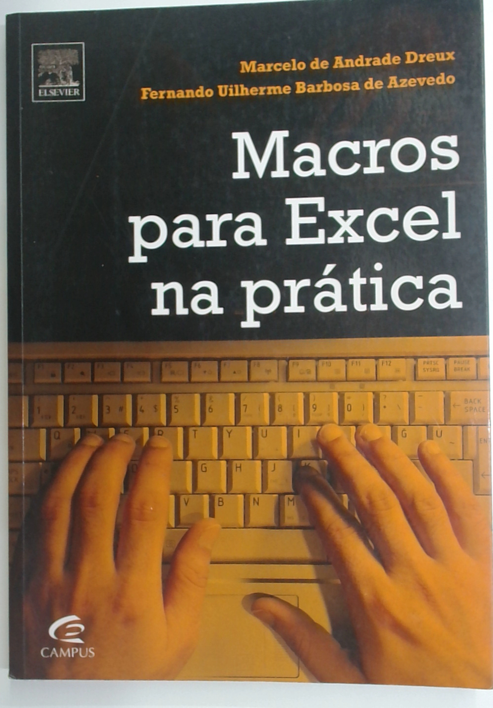 Capa do livro Macros para Excel na Prática