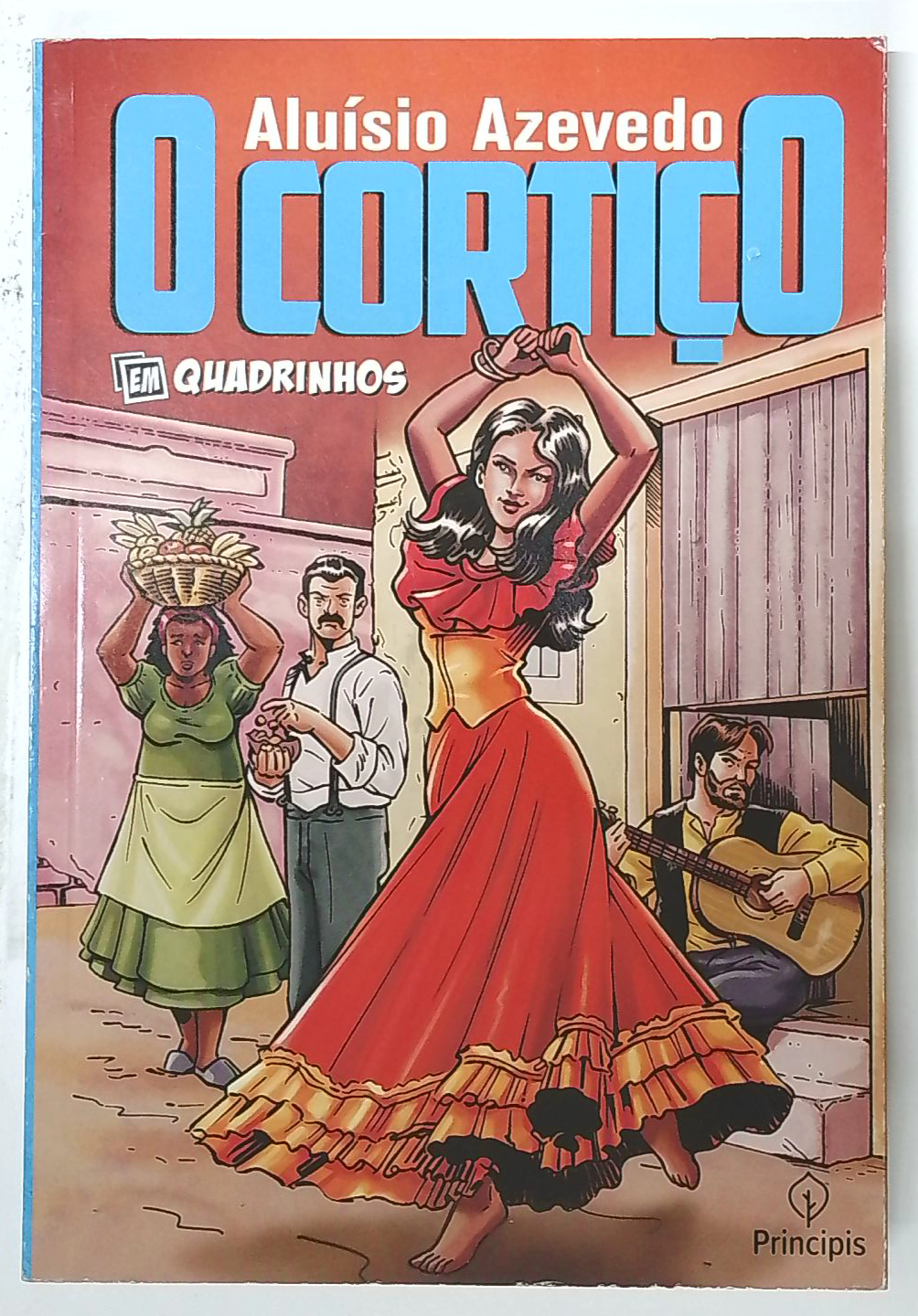 Capa do livro O Cortiço em Quadrinhos