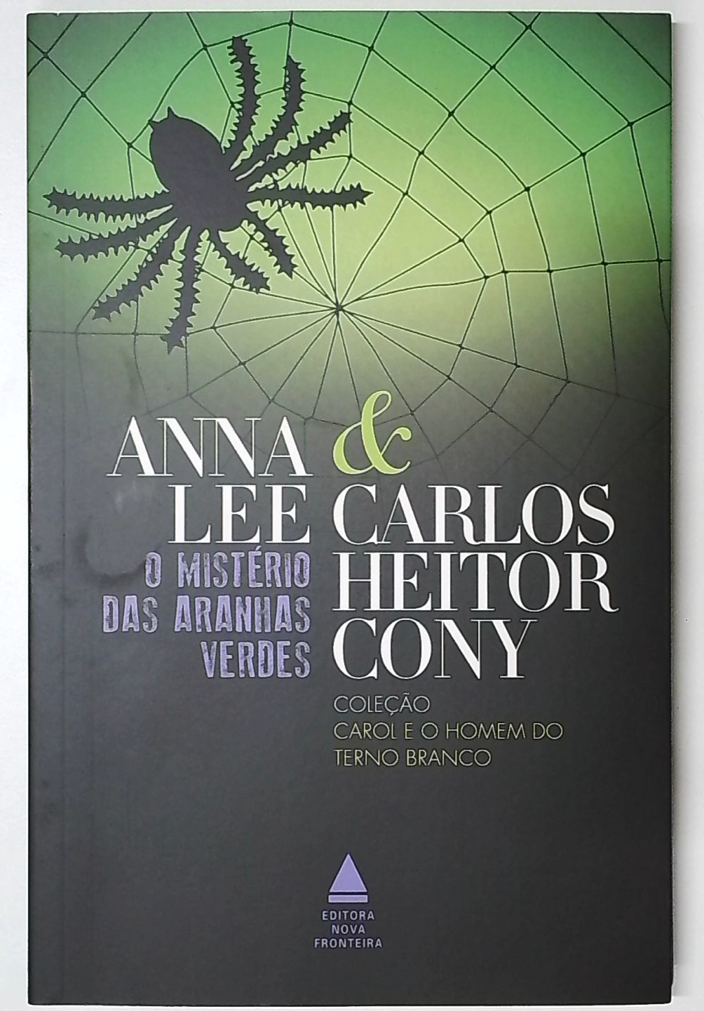 Capa do livro O Mistério das Aranhas Verdes