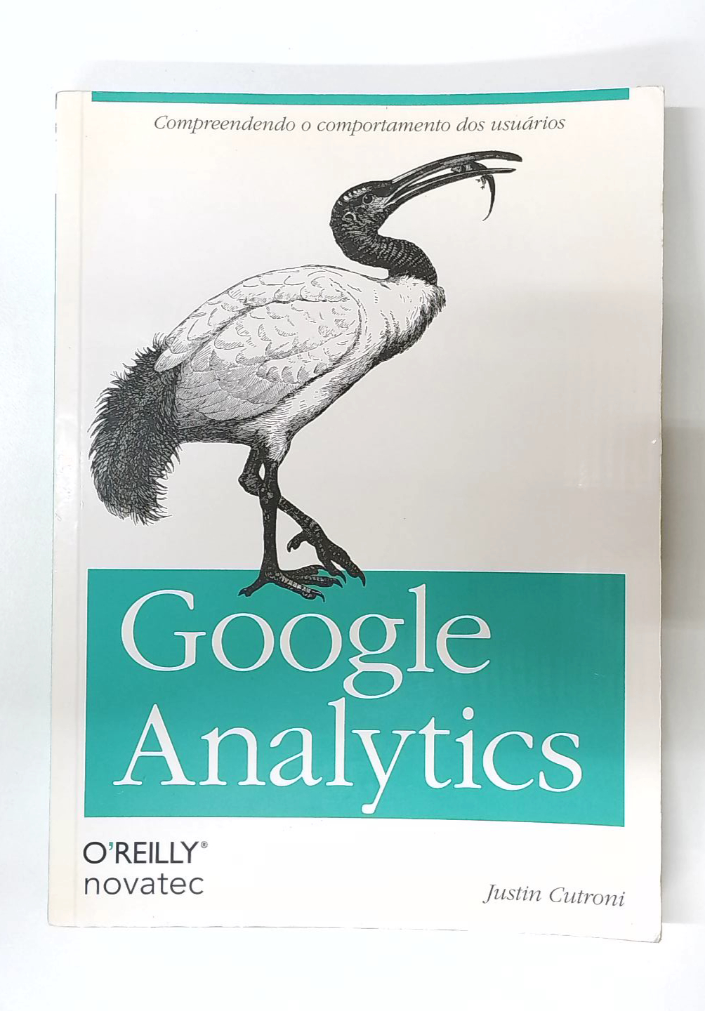 Capa do livro Google Analytics