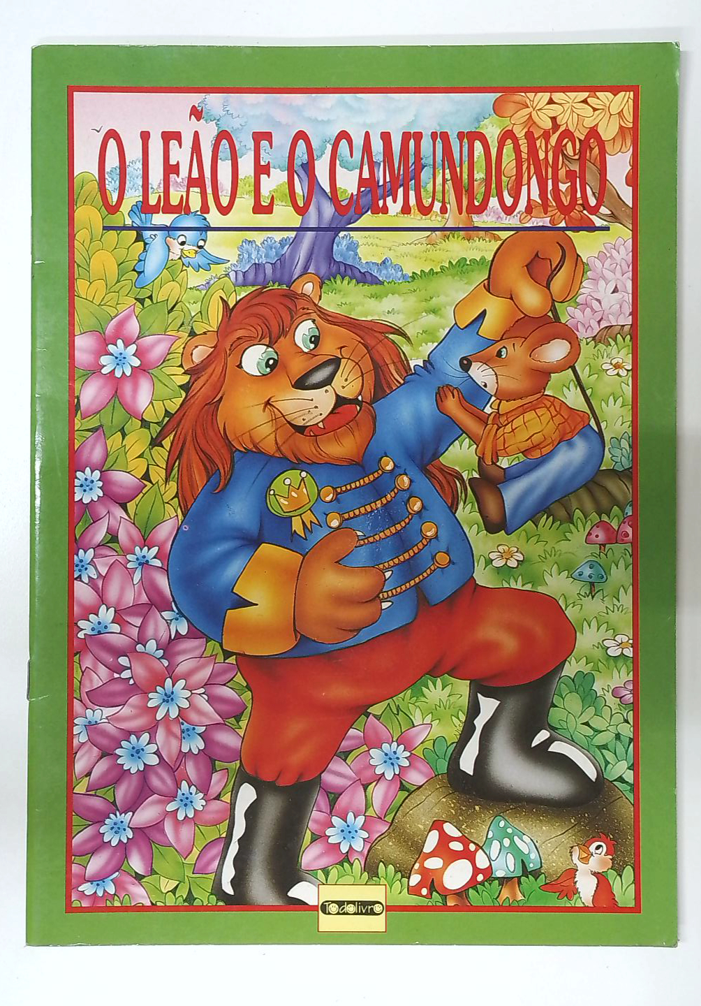 Capa do livro O Leão e o Camundongo