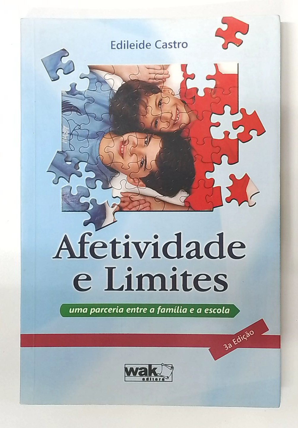 Capa do livro Afetividade e Limites