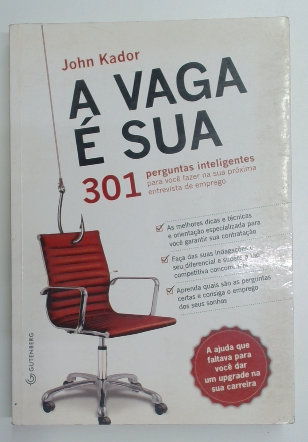 Capa do livro A Vaga é Sua