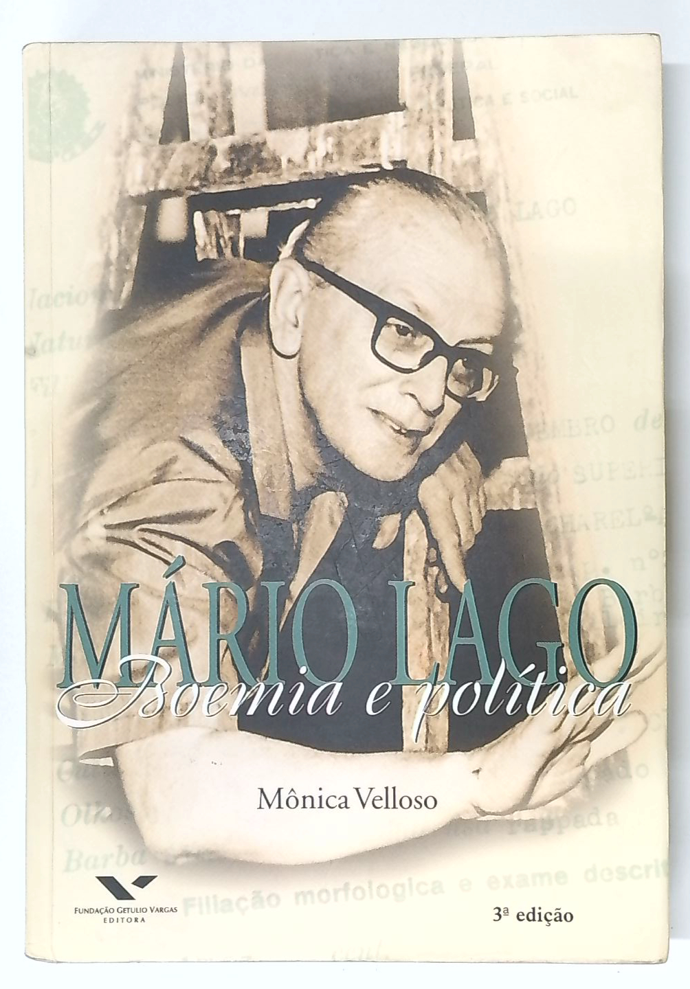 Capa do livro Mário Lago: Boemia e Política