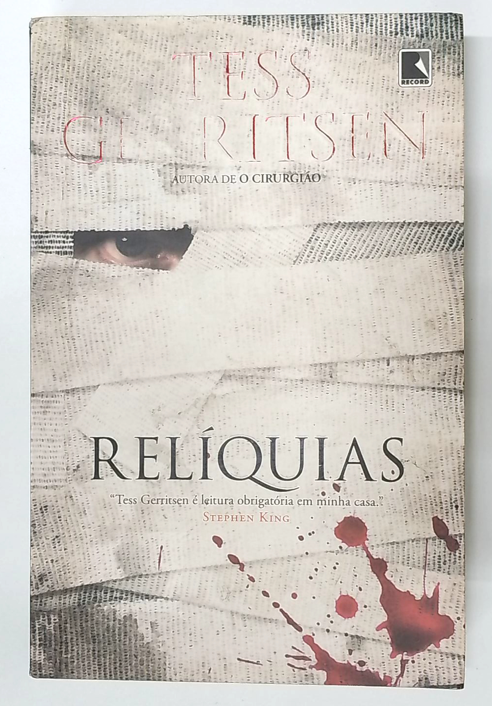 Capa do livro Relíquias