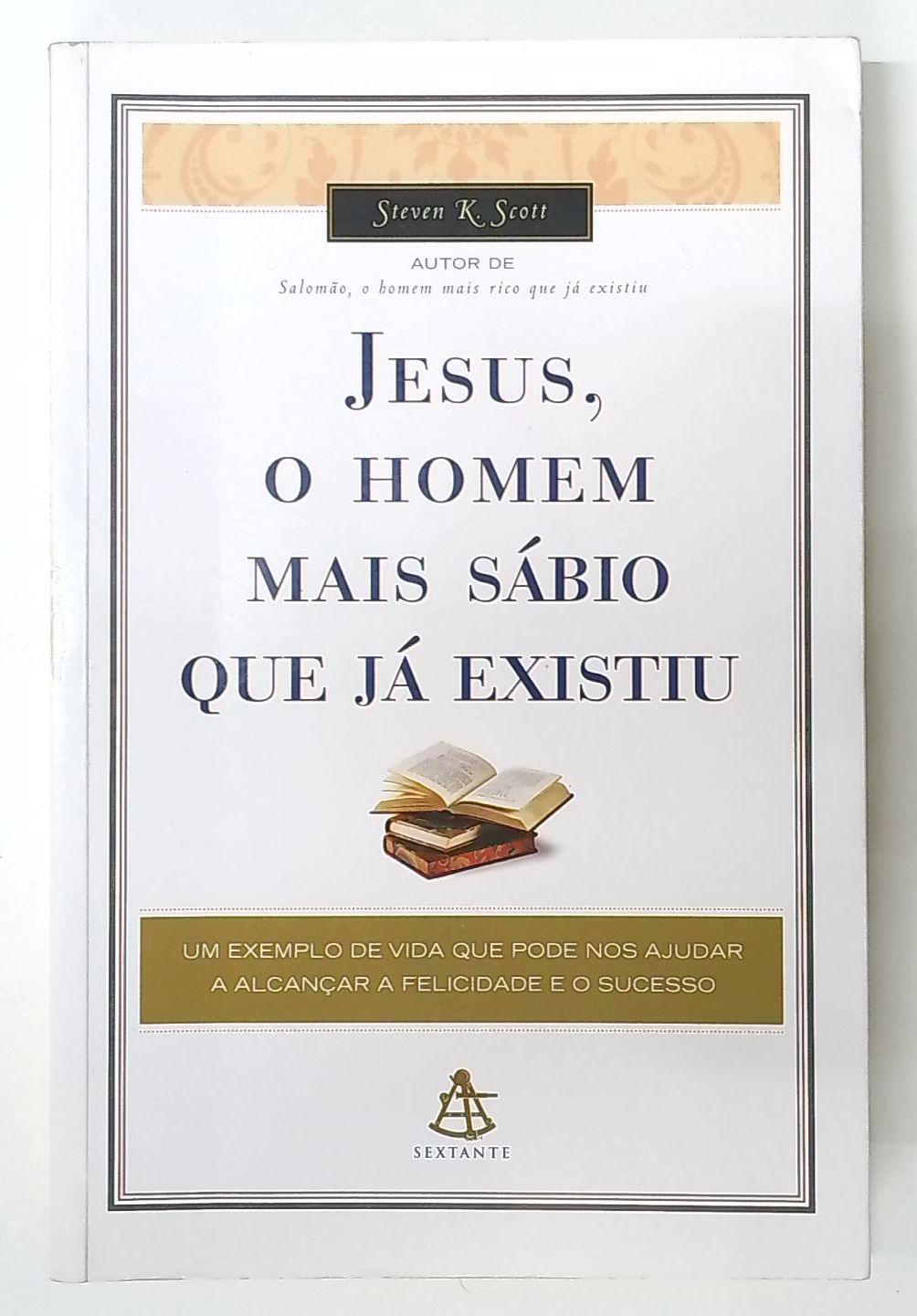 Capa do livro Jesus, o Homem Mais Sábio que Já Existiu