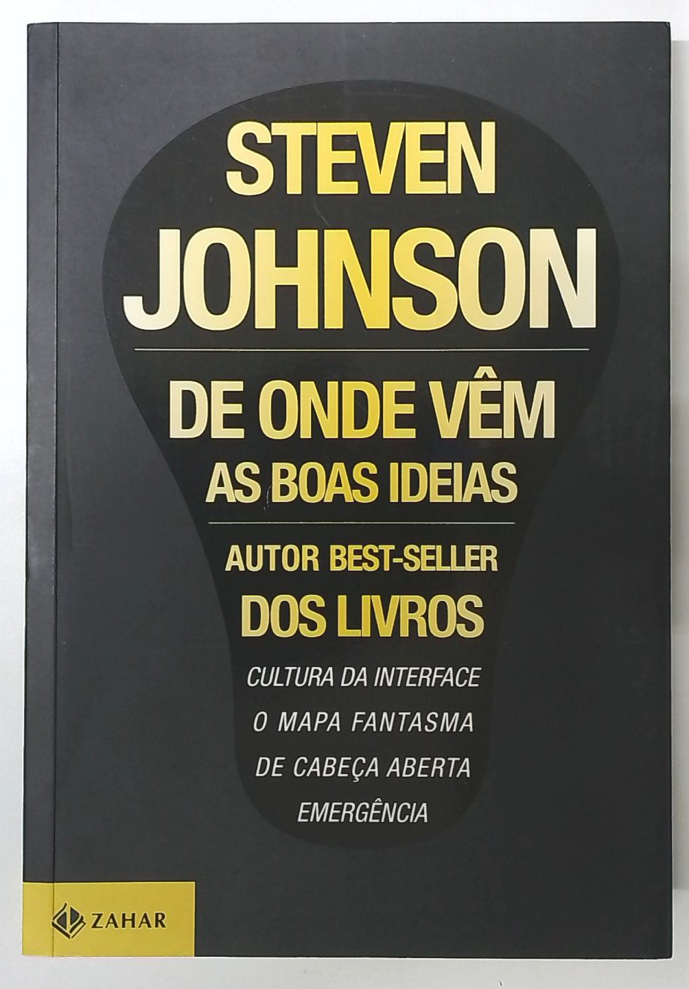 Capa do livro De Onde Vêm as Boas Ideias