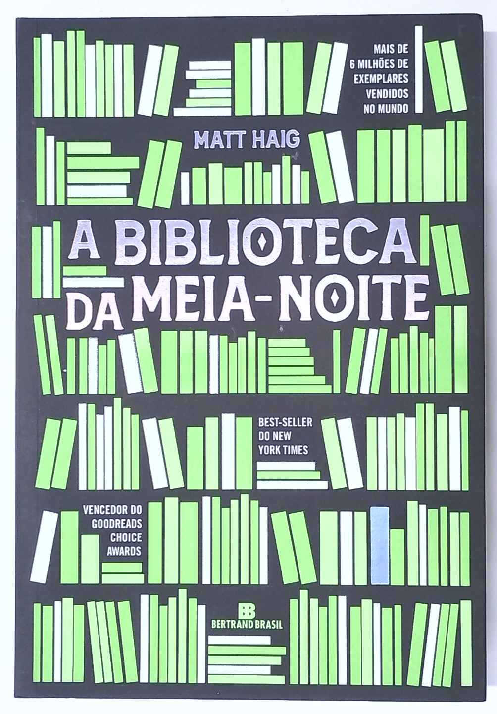 Capa do livro A Biblioteca da Meia-noite