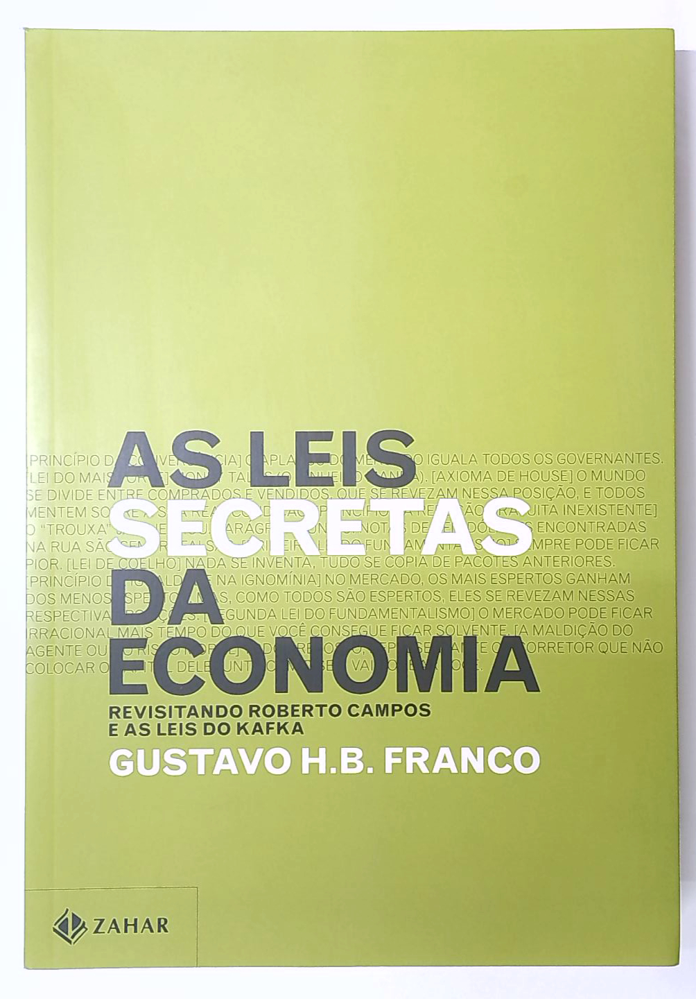 Capa do livro As Leis Secretas da Economia
