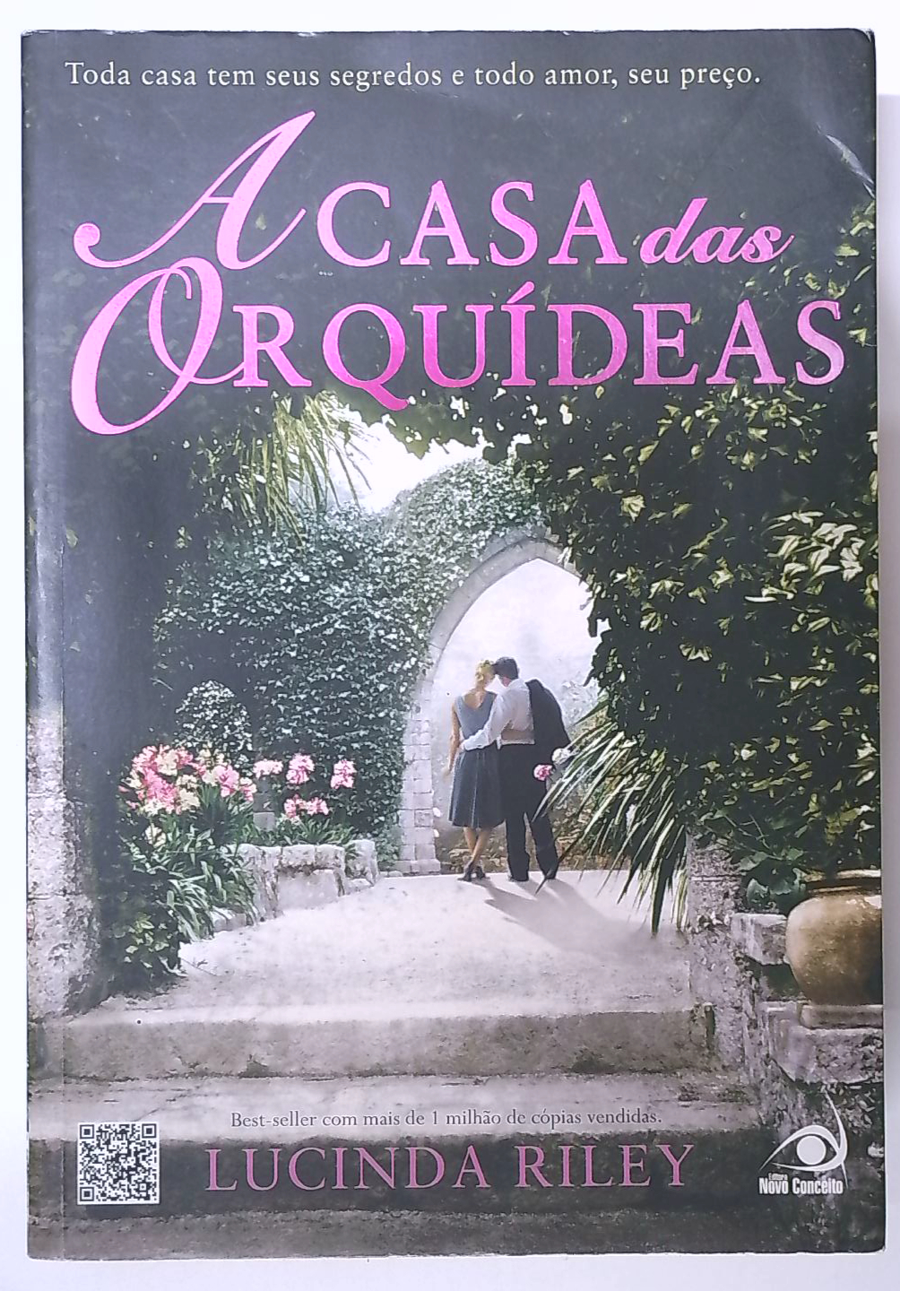 Capa do livro A Casa das Orquídeas