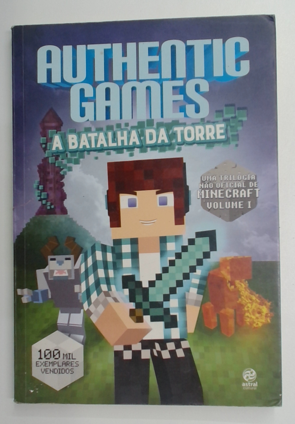 Capa do livro Authentic Games: a Batalha da Torre