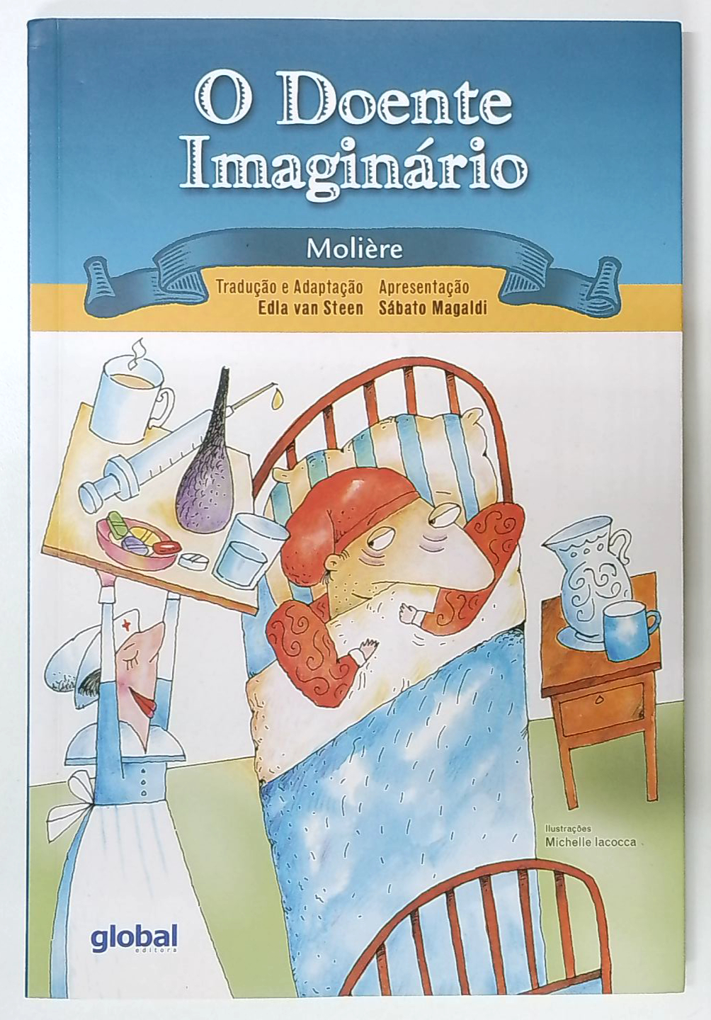 Capa do livro O Doente Imaginário