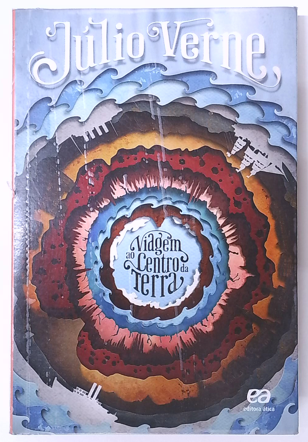 Capa do livro Viagem ao Centro da Terra