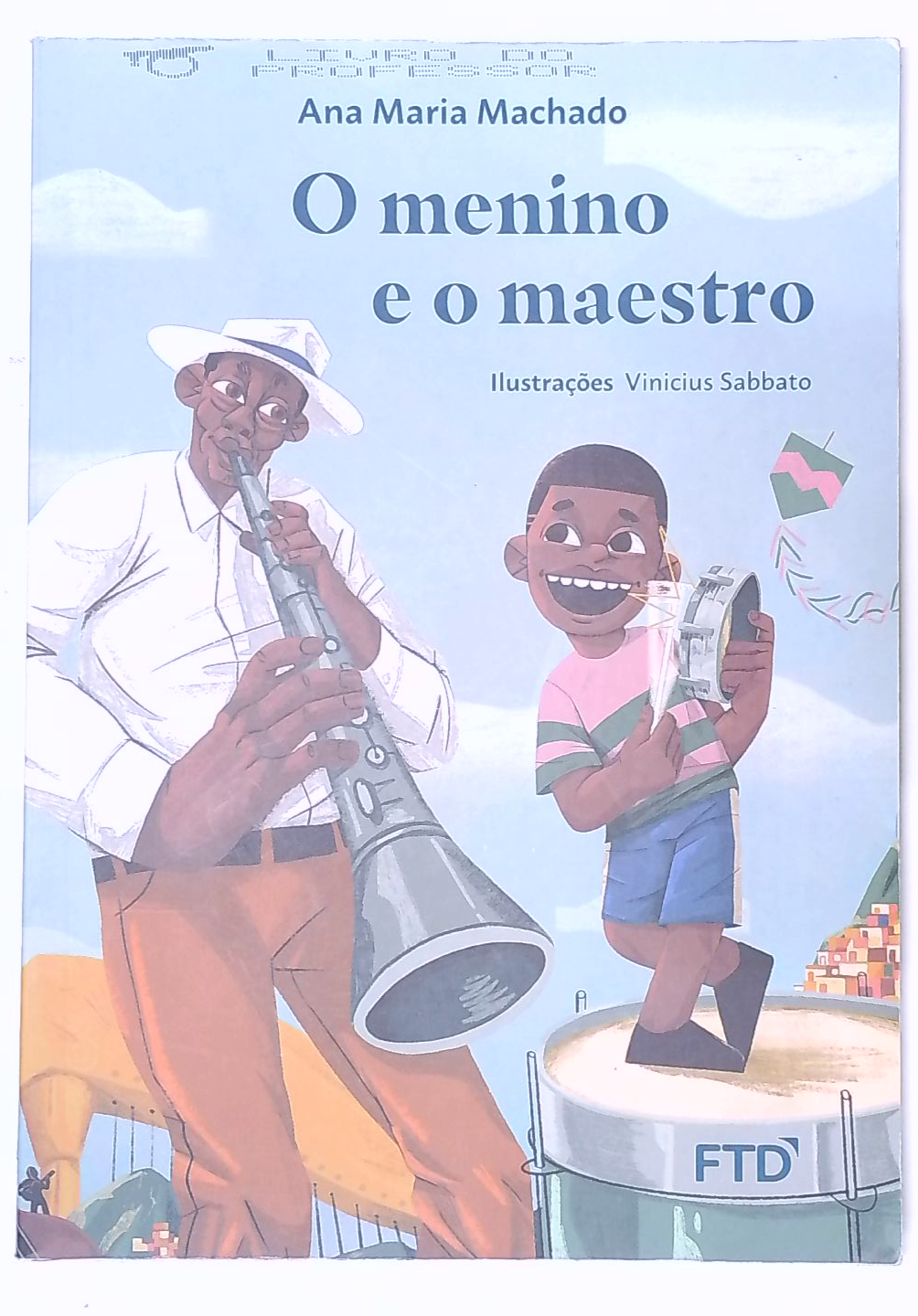 Capa do livro O Menino e o Maestro