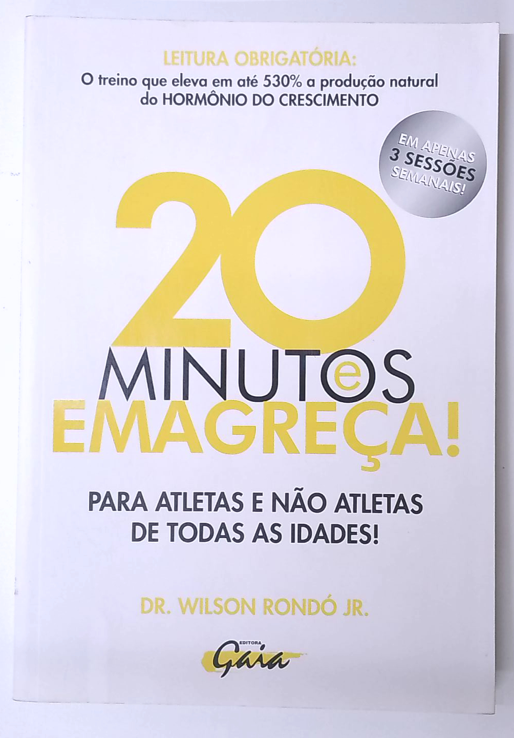 Capa do livro 20 Minutos e Emagreça!