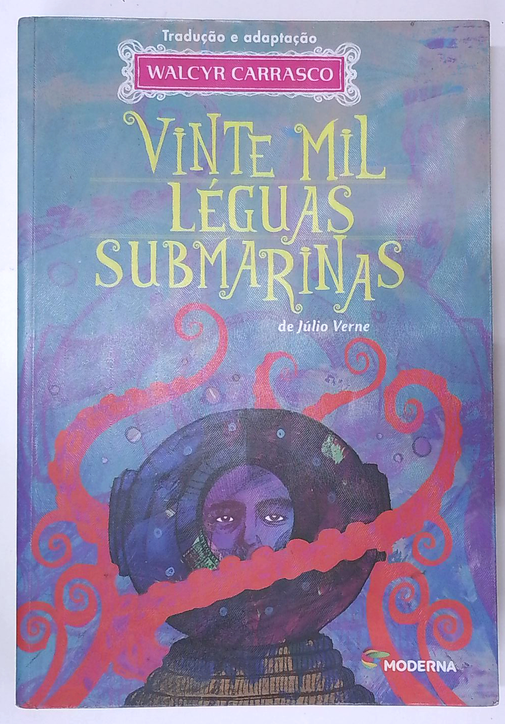 Capa do livro Vinte Mil Léguas Submarinas