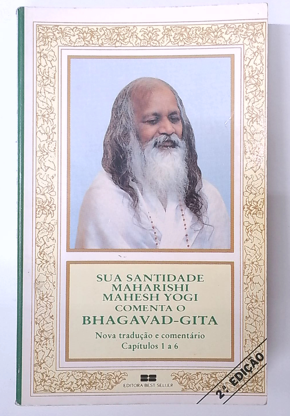 Capa do livro Sua Santidade Maharishi Mahesh Yogi Comenta o Bhagavad-gita