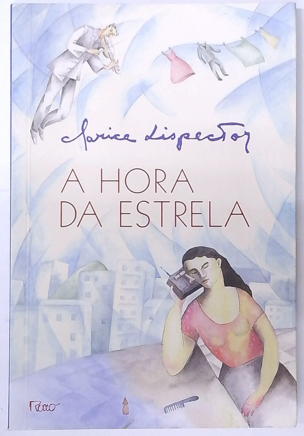 Capa do livro A Hora da Estrela