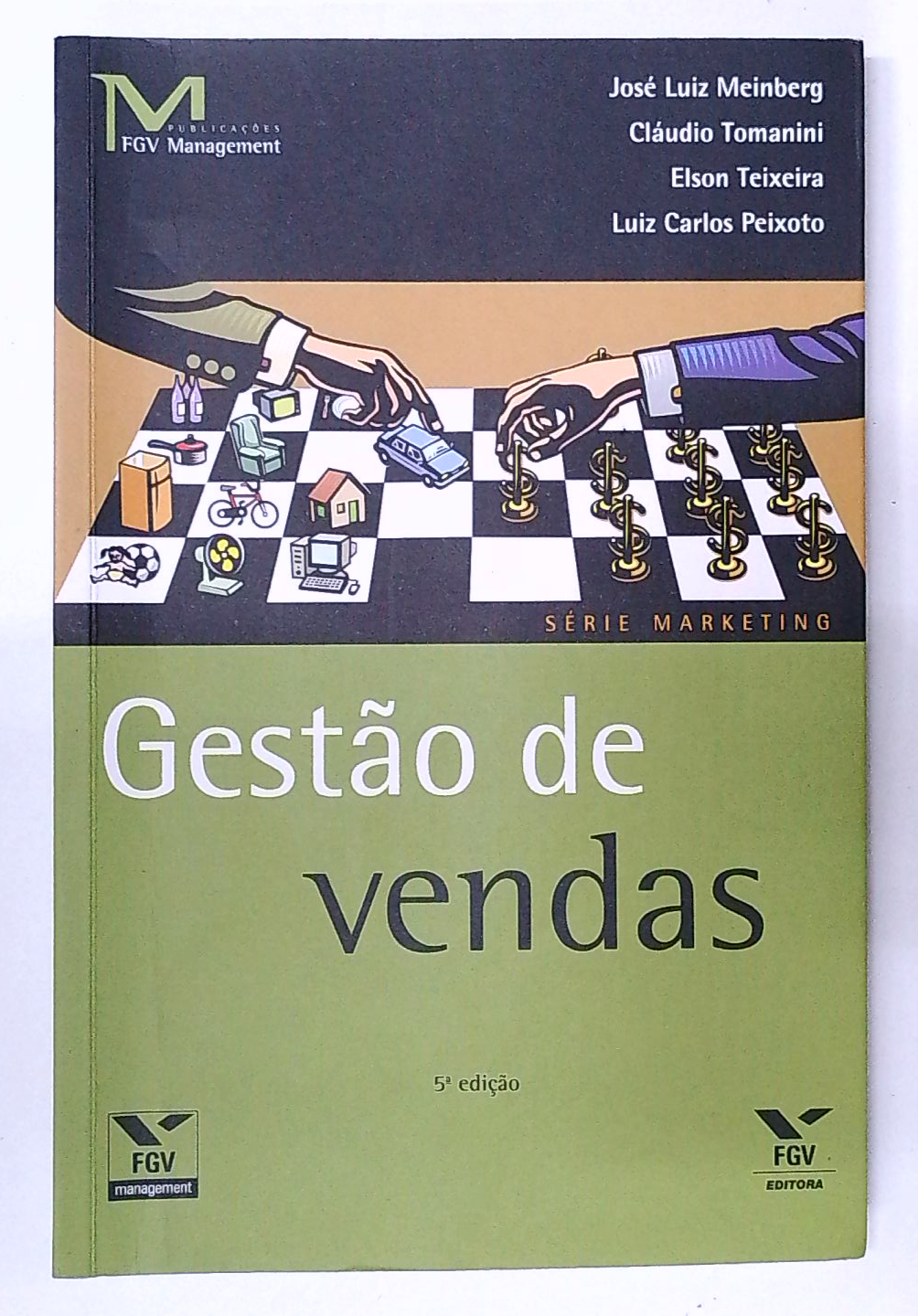 Capa do livro Gestão de Vendas