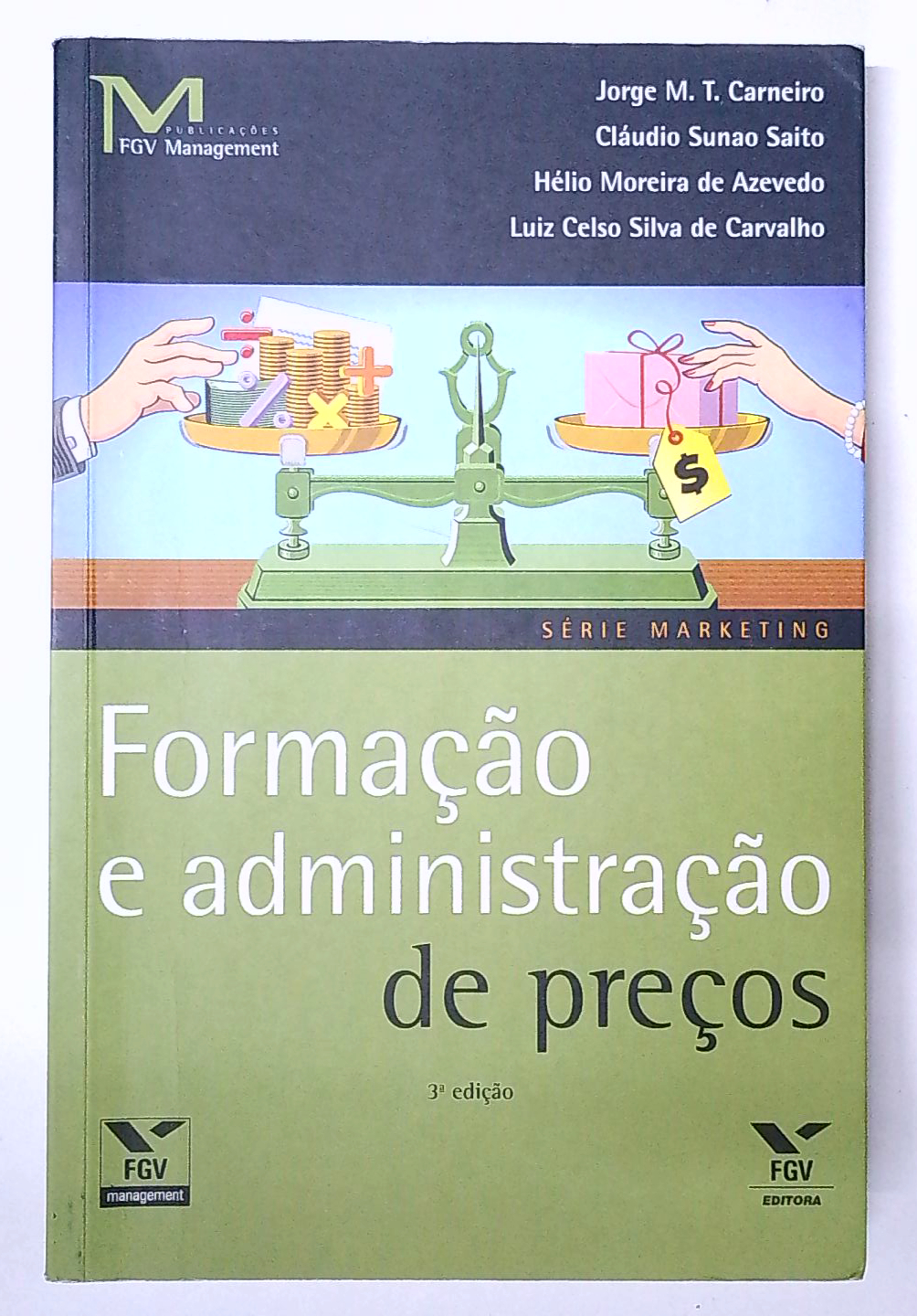Capa do livro Formação e Administração de Preços