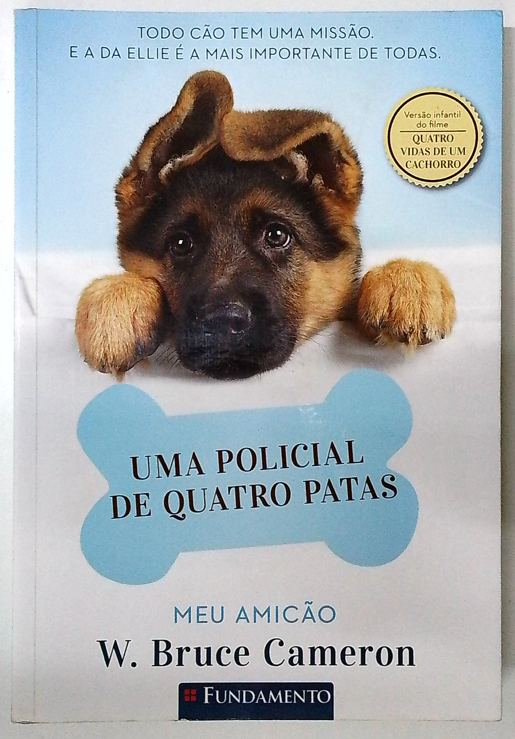 Capa do livro Meu Amicão: uma Policial de Quatro Patas