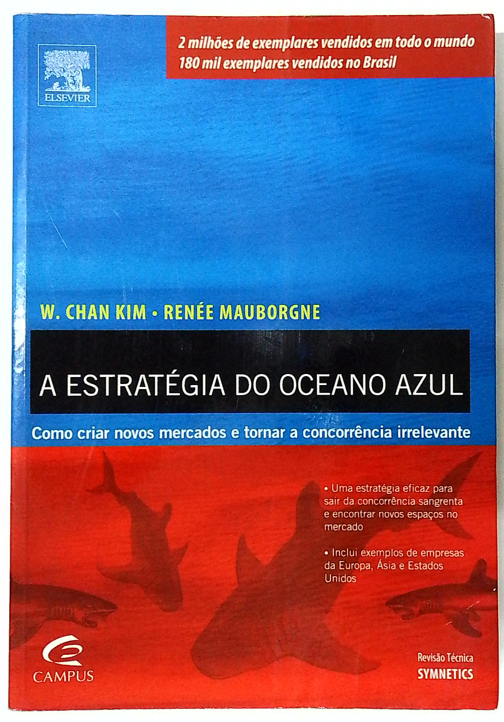 Capa do livro A Estratégia do Oceano Azul