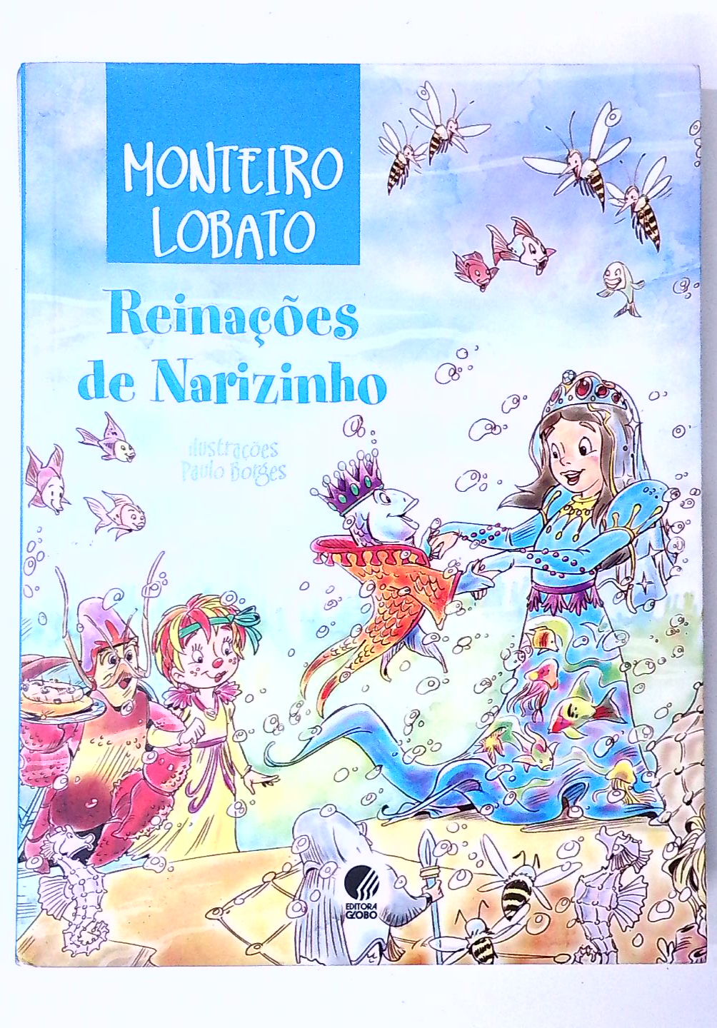 Capa do livro Reinações de Narizinho
