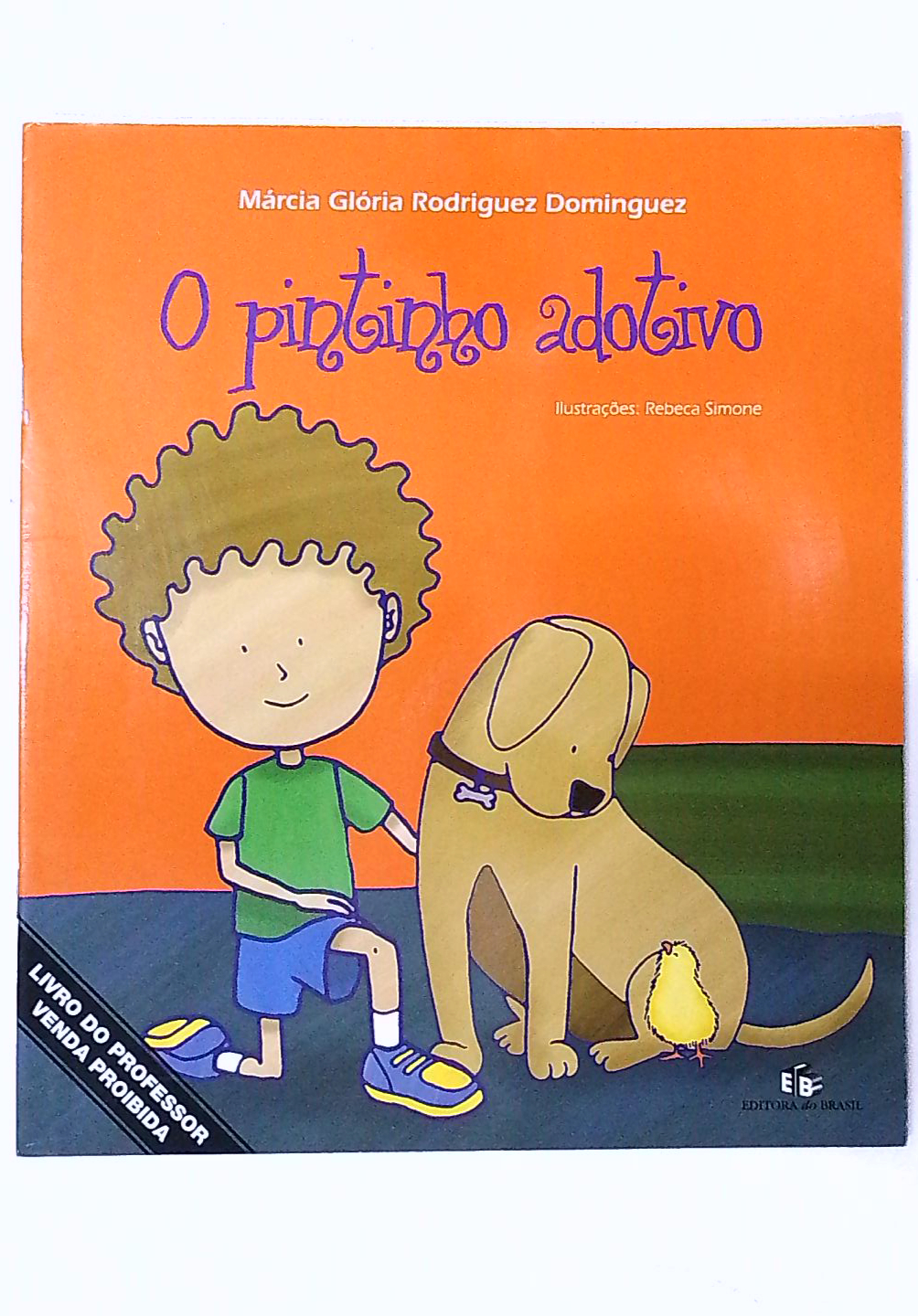 Capa do livro O Pintinho Adotivo